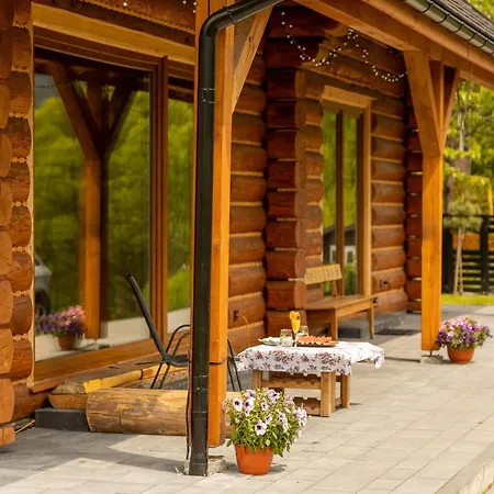 别墅 Odskocznia - Balia, Sauna *